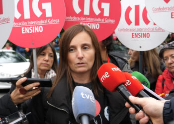 O ENSINO GALEGO VIVE UNHA NOVA XORNADA DE FOLGA PARA RECLAMAR MÁIS RECURSOS E MENOS CARGA BUROCRÁTICA